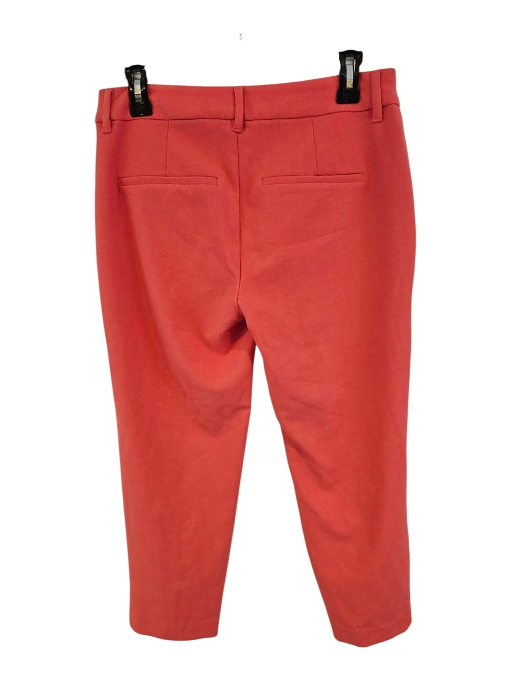 3/$25 Old Navy Size 4 Harper Mid Rise Cropped Pants Pink Coral - Picture 2 of 4